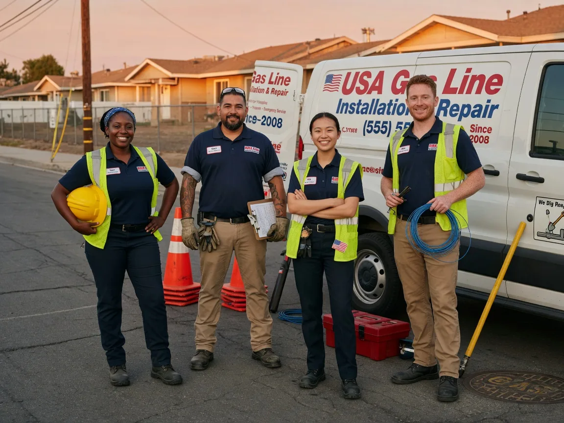 Gas Line Installation company in Lake Winola, PA